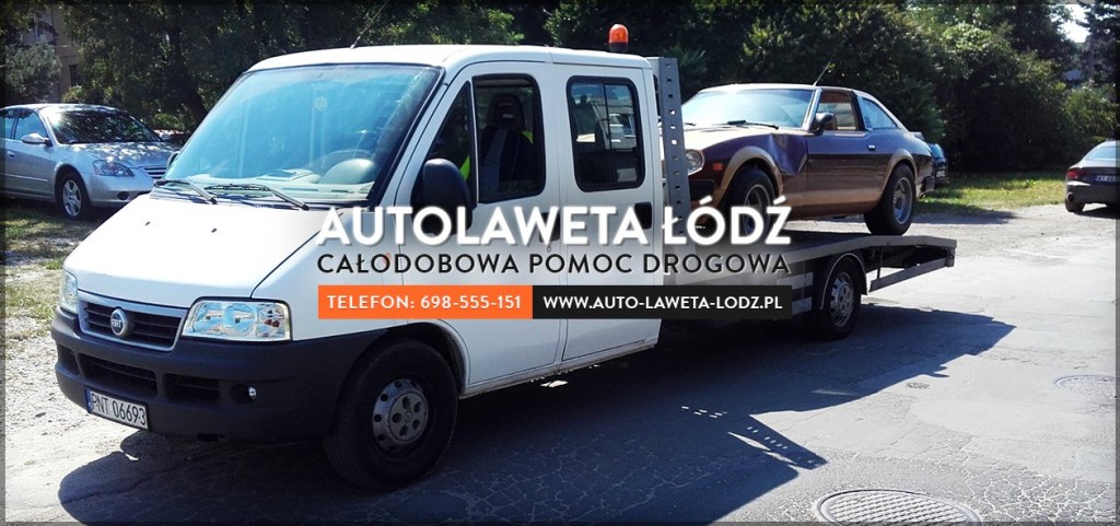 auto laweta - holowanie Łódź